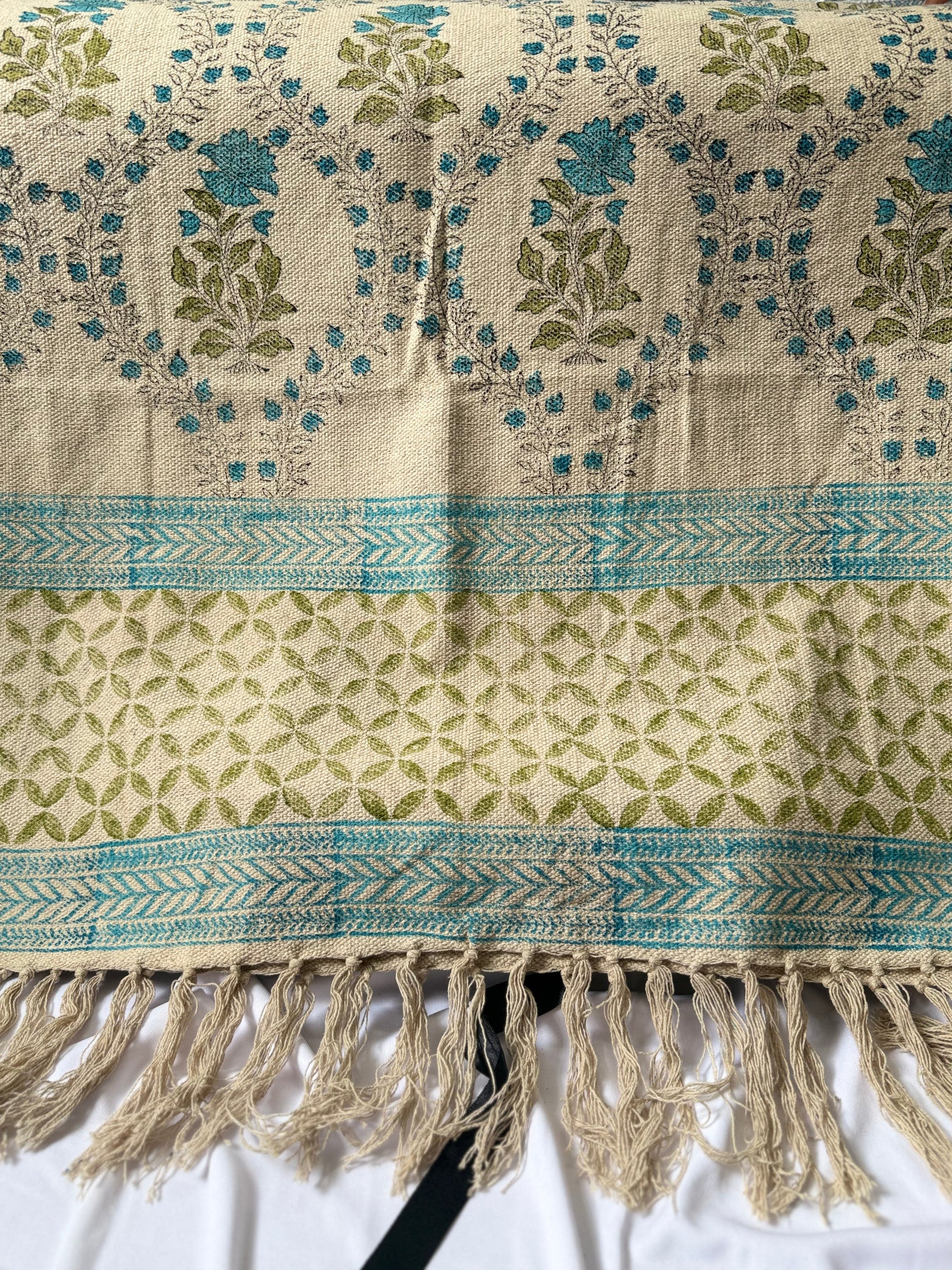 Rustic Rugs – Earthy Comfort| Aavya Homes - Aavya Homes. Light weight, 3by 5 feet rugs, machine washable , hand block printed