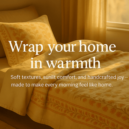 The Art of Handcrafted Comfort: How Aavya Homes Is Redefining Indian Living Spaces