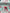 pastel aqua green and pink flowers on off white dinin