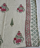 Blush Kora – Minimal Cotton Bedcover in Slub Weave | Handmade in India - Aavya Homes