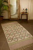 Boho Bliss Rustic rug| Aavya Homes - Aavya Homes