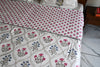 Floral Serenity Cotton Dohar – Soft Cotton, Handcrafted, Lightweight Quilt🌿🌸 (3-Layer All season Quilt) - Aavya Homes