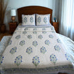 Forest Flow Quilted Bedcover | Handcrafted Cotton all weather Quilt – Aavya Homes - Aavya Homes