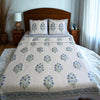 Forest Flow Quilted Bedcover | Handcrafted Cotton all weather Quilt – Aavya Homes - Aavya Homes