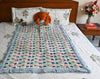 Haathi Raja 🐘 - Organic Cotton Baby Quilt (Newborn, 0 - 3 years) - Aavya Homes