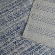 Neel Taal - Kantha bedcover| Hand - Stitched Cotton overlay in Blue – Aavya Homes - Aavya Homes