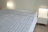 Neel Taal - Kantha bedcover| Hand - Stitched Cotton overlay in Blue – Aavya Homes - Aavya Homes