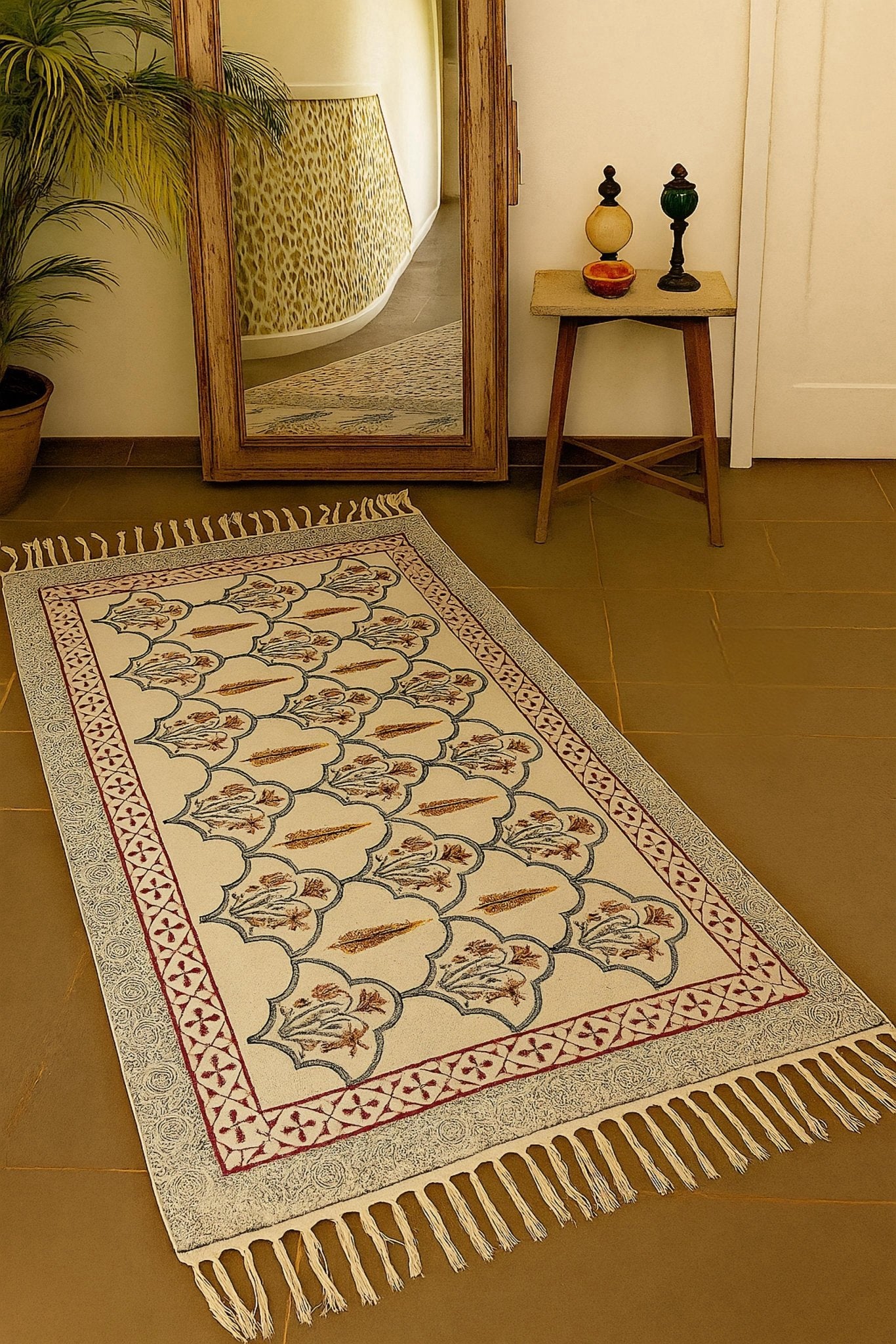Rustic Bliss Rug| Aavya Homes - Aavya Homes
