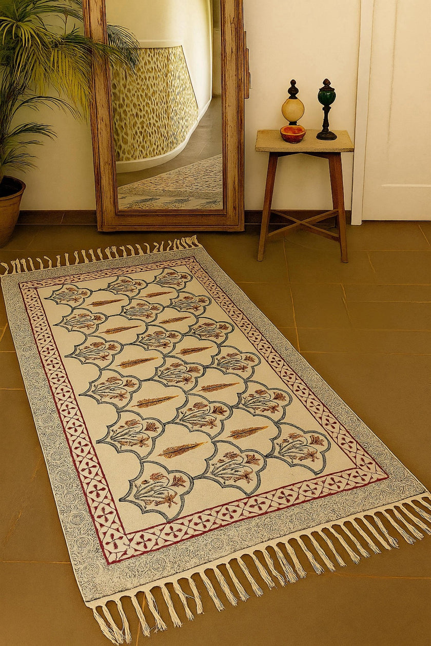 Rustic Bliss Rug| Aavya Homes - Aavya Homes