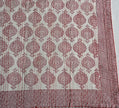 Sindoori Saanjha Kantha bedcover/ Pink Begonia Kantha Quilt | Handmade Cotton Overlay – Aavya Homes - Aavya Homes